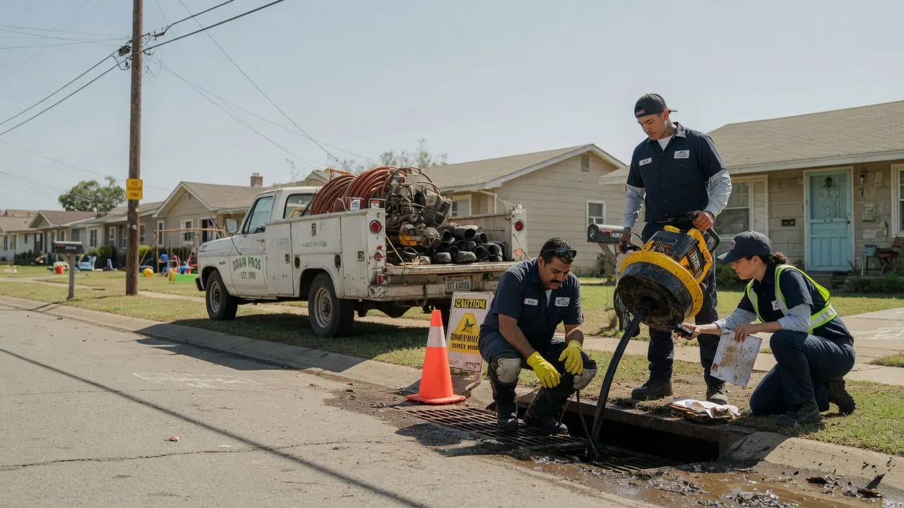 Drain Cleaning in Hollister, OK near me
